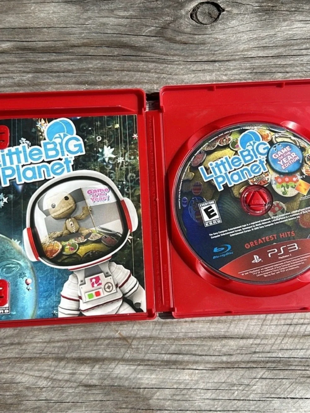 Sony PlayStation 3 Game Bundle Lot Uncharted 2 3 LittleBigPlanet PS3